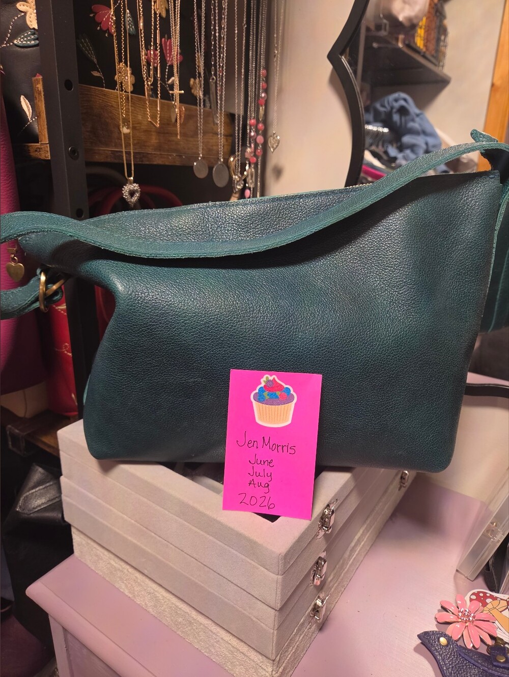 Portland Leather LG Slouchie-Seaglass